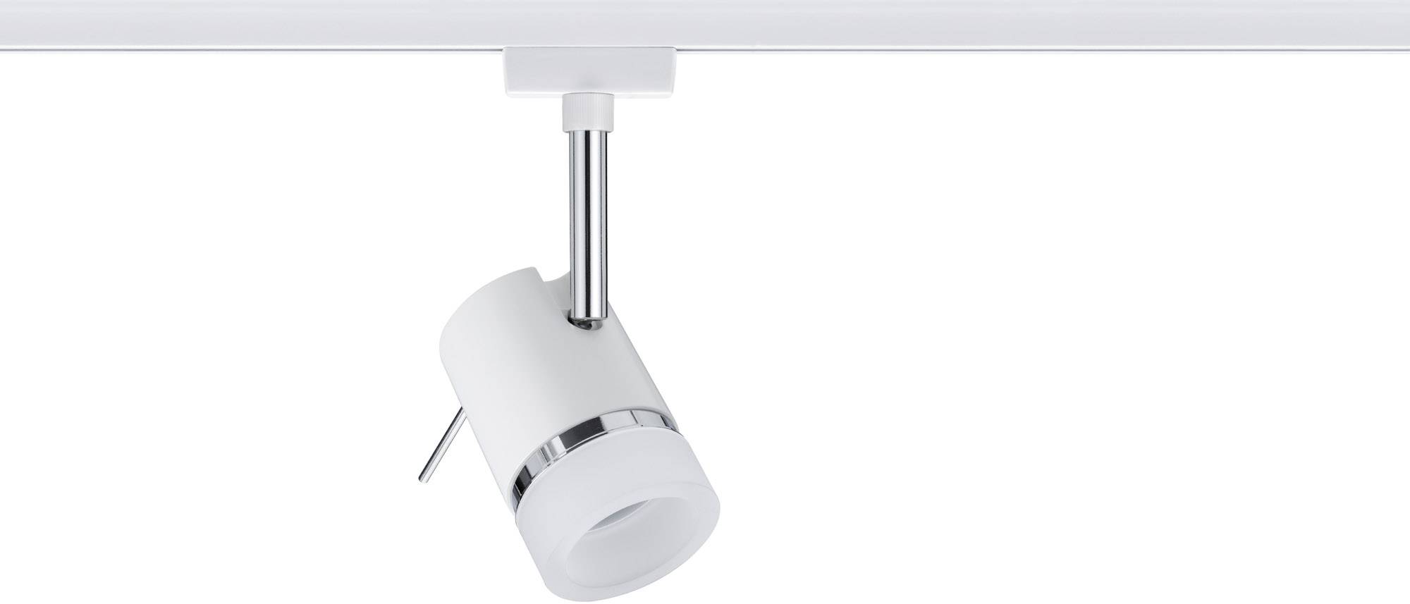 Lampa do systemu szynowego, wysokonapięciowego Paulmann Pipe 95363 GU10 10 W LED biały, chrom - obrazek 1
