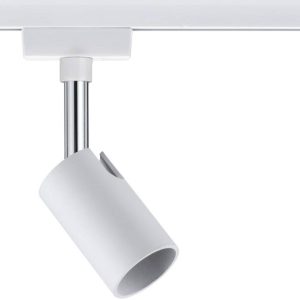 Lampa do systemu szynowego, wysokonapięciowego Paulmann Pure I 95330 GU10 10 W LED biały, chrom