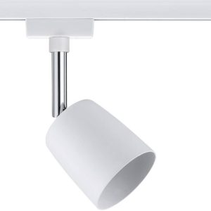 Lampa do systemu szynowego, wysokonapięciowego Paulmann Cover 95336 GU10 10 W LED biały, chrom Lampa do systemu szynowego, wysokonapięciowego Paulmann Cover 95336 GU10 10 W LED biały, chrom