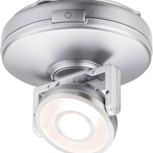 Oświetlenie LED szafki Paulmann Rotate 70637 LED LED wbudowany na stałe chrom (matowy) 66 lm Oświetlenie LED szafki Paulmann Rotate 70637 LED LED wbudowany na stałe chrom (matowy) 66 lm