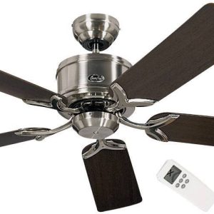 CasaFan Eco Elements Wentylator sufitowy 23 W (Ø x W) 132 cm x 285 mm chrom (szczotkowany) pilot zdalnego sterowania CasaFan Eco Elements Wentylator sufitowy 23 W (Ø x W) 132 cm x 285 mm chrom (szczotkowany) pilot zdalnego sterowania