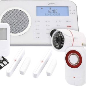 Bezprzewodowy system alarmowy – zestaw Olympia Prohome 8791 6007, 1 szt. Bezprzewodowy system alarmowy – zestaw Olympia Prohome 8791 6007, 1 szt.