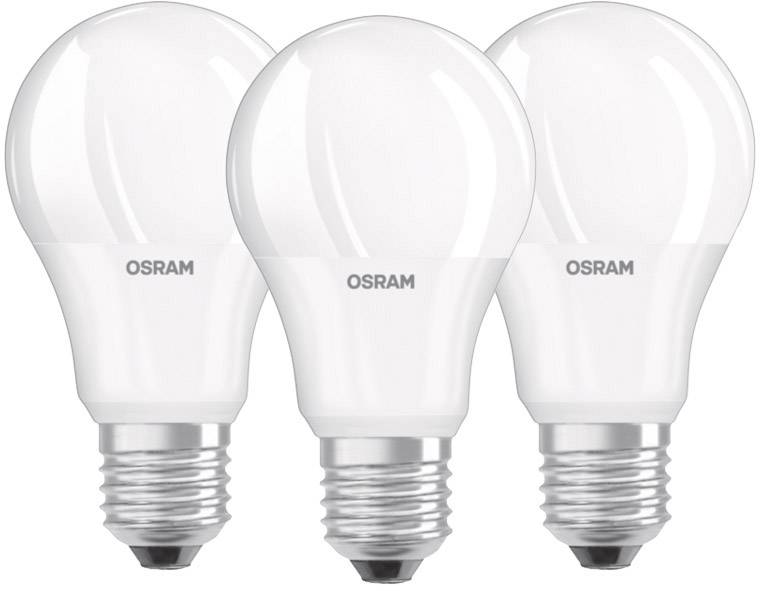Żarówka LED OSRAM HOMELIGHTING 4058075819436 E-27 10 W = 75 W 1060 lm ciepła biel 3 szt. - obrazek 1