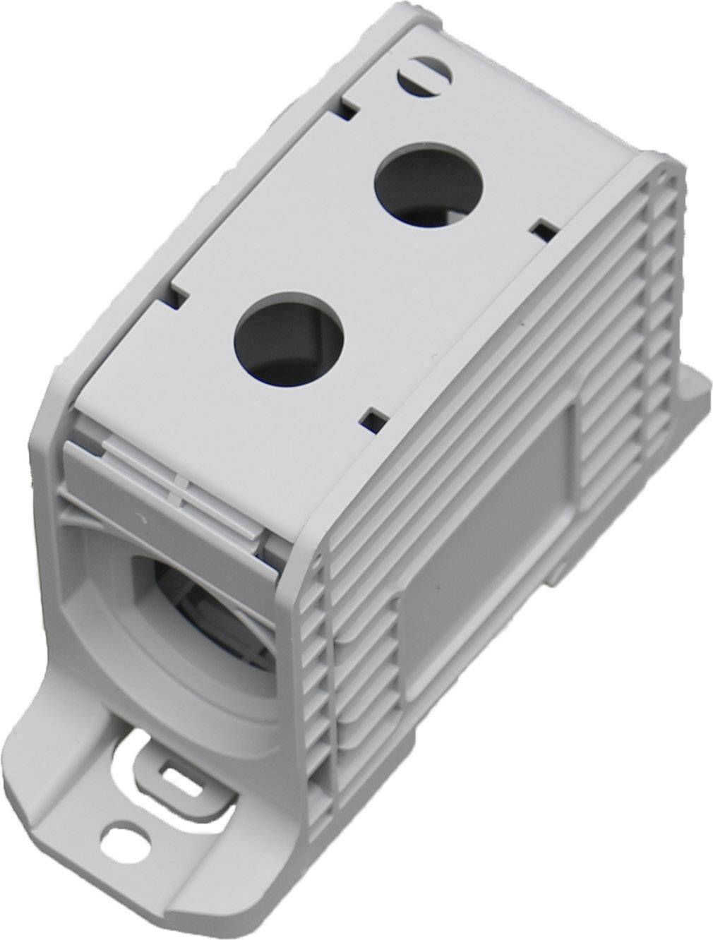 HoraeTec 087910-0-3 Blok zacisków PA szaro-biały (ral 7035) 1 styk 420 A, 340 A 600 V Rodzaj przewodnika = L - obrazek 1