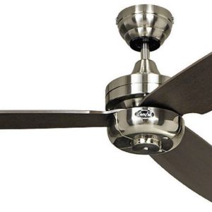CasaFan Night Flight BN Wentylator sufitowy 65 W (Ø x W) 132 cm x 240 mm chrom (szczotkowany) tryb zimowy, pilot zdalneg CasaFan Night Flight BN Wentylator sufitowy 65 W (Ø x W) 132 cm x 240 mm chrom (szczotkowany) tryb zimowy, pilot zdalneg