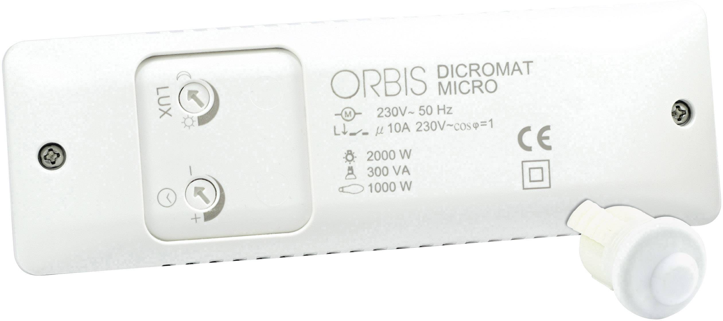 Czujnik ruchu ORBIS Zeitschalttechnik OB133612 360 ° IP20 biały - obrazek 1