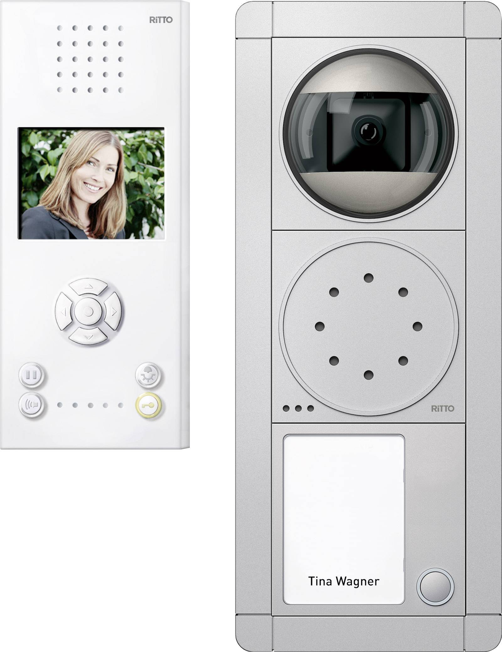 Wideodomofon Ritto by Schneider RGE1892320 3857206 - obrazek 1