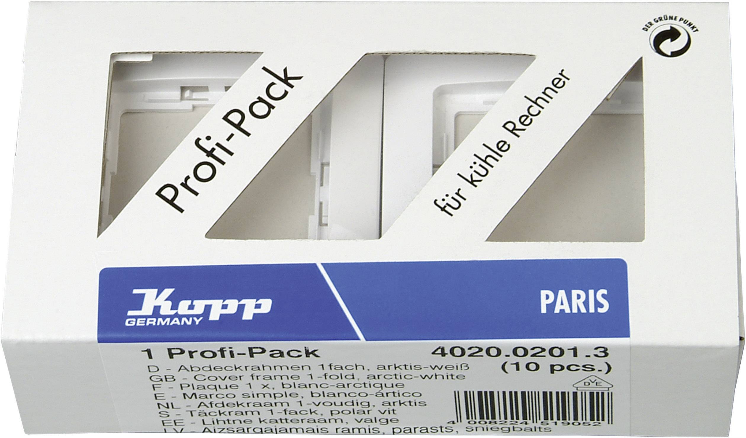Kopp 1 x Ramka Paris biały 402002013 10 szt. - obrazek 1