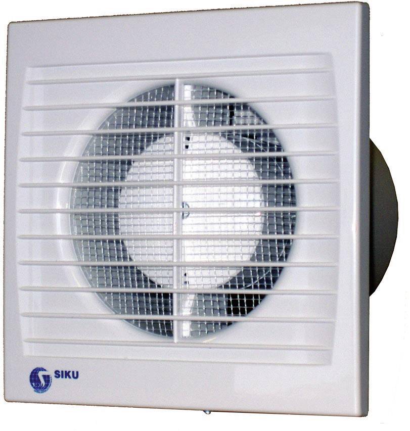 Wentylator ścienny i sufitowy SIKU Silenta 78 m³/h 10 cm - obrazek 1