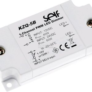 Self Electronics KZQ-5B Sterownik LED Stałonapięciowy 80 W 0 – 3.33 A 12 – 24 V/DC 1 szt. Self Electronics KZQ-5B Sterownik LED Stałonapięciowy 80 W 0 – 3.33 A 12 – 24 V/DC 1 szt.