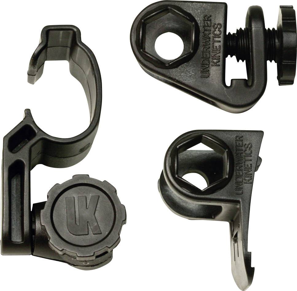 UK Underwater Kinetics 514819 Uchwyt hełmu Wszystkie UK 3AA/4AA czarny - obrazek 1