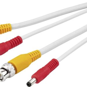 przedłużacz Monacor VSC-100/WS [1x – 1x Wtyczka Hollow 5,5 x 2,1 mm] 10.00 m