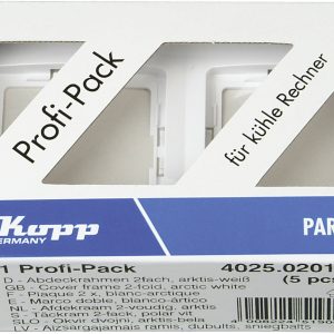 Kopp 2 x Ramka Paris biały 402502018 5 szt. Kopp 2 x Ramka Paris biały 402502018 5 szt.