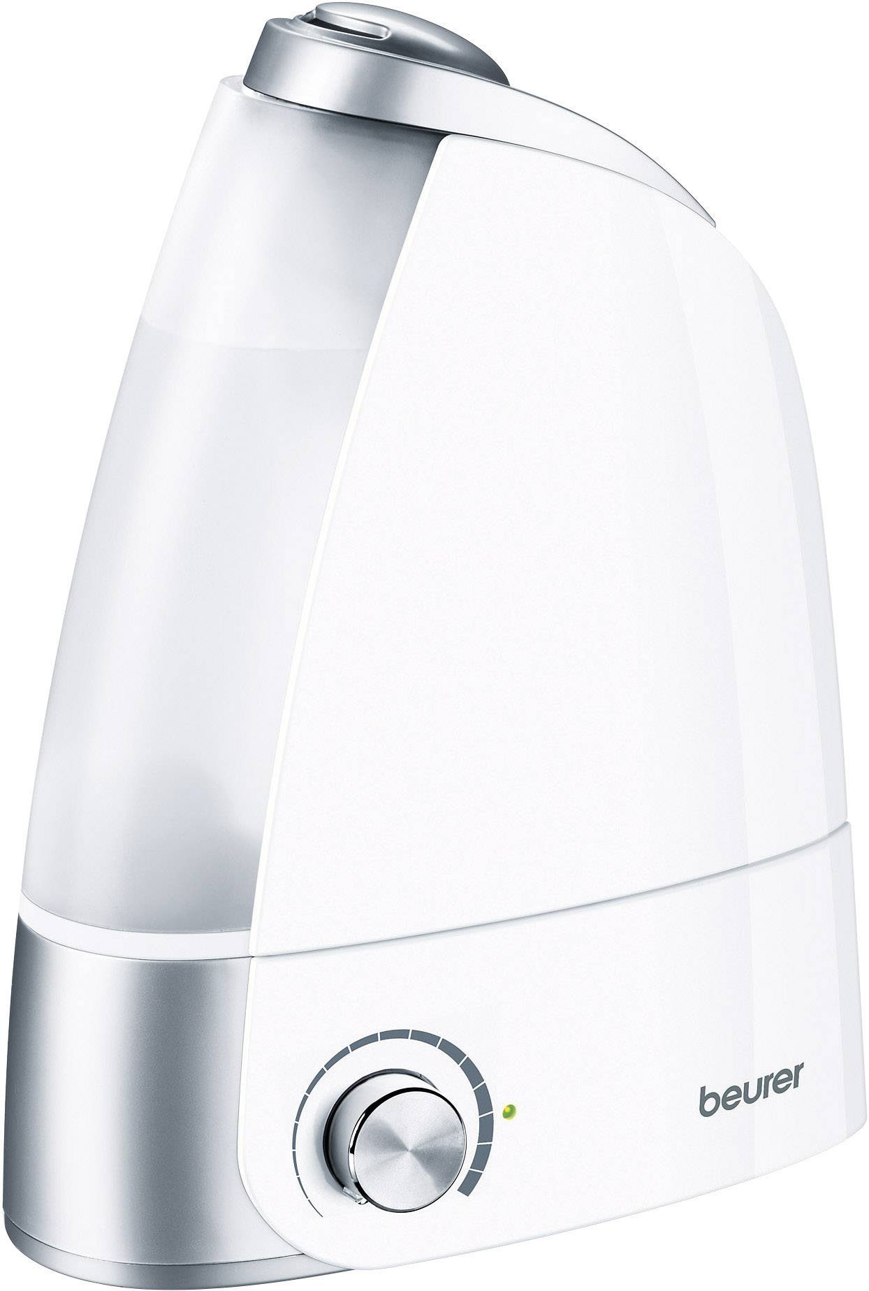 Ultradźwiękowy nawilżacz powietrza Beurer LB 44, 0.22 l/h, 25 m², 20 W, biały, srebrny, 2.8 l - obrazek 1