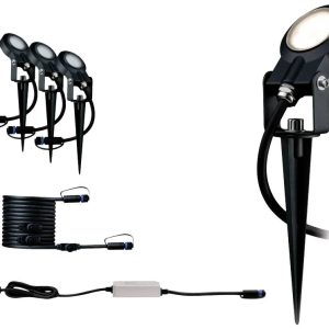 Reflektor ogrodowy LED zestaw startowy Paulmann Sting 93696 System oświetlenia Plug&Shine 18 W 520 lm Reflektor ogrodowy LED zestaw startowy Paulmann Sting 93696 System oświetlenia Plug&Shine 18 W 520 lm