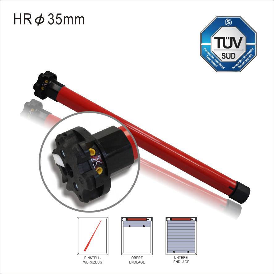 Silnik do napędu rolet Heicko HR4013-14 - obrazek 1