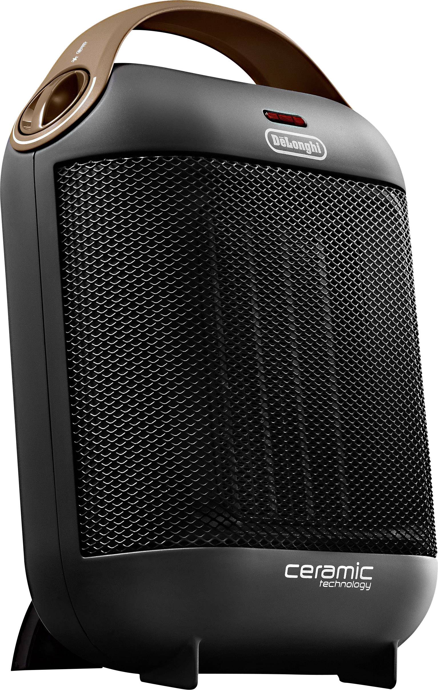 DeLonghi HFX30C18.AG Termowentylator ceramiczny HFX30C18.AG 55 m² szary - obrazek 1