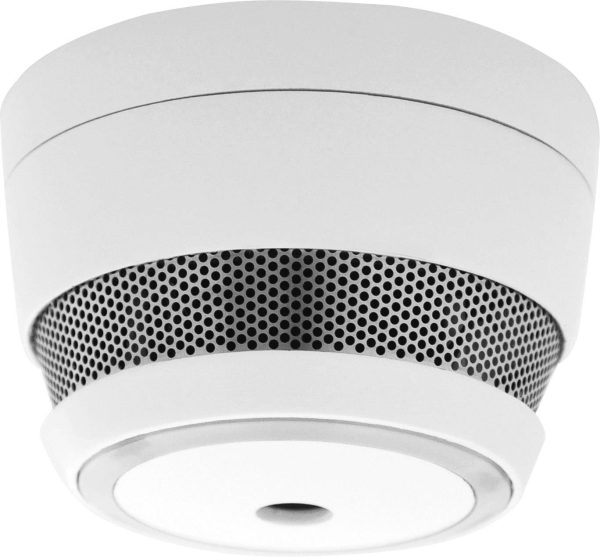 Cavius Radiowa czujka dymu zaw. baterię na 5 lat pracy, z możliwością sprzężenia, Mini bateryjne (Ø x W) 65 mm x 41 mm