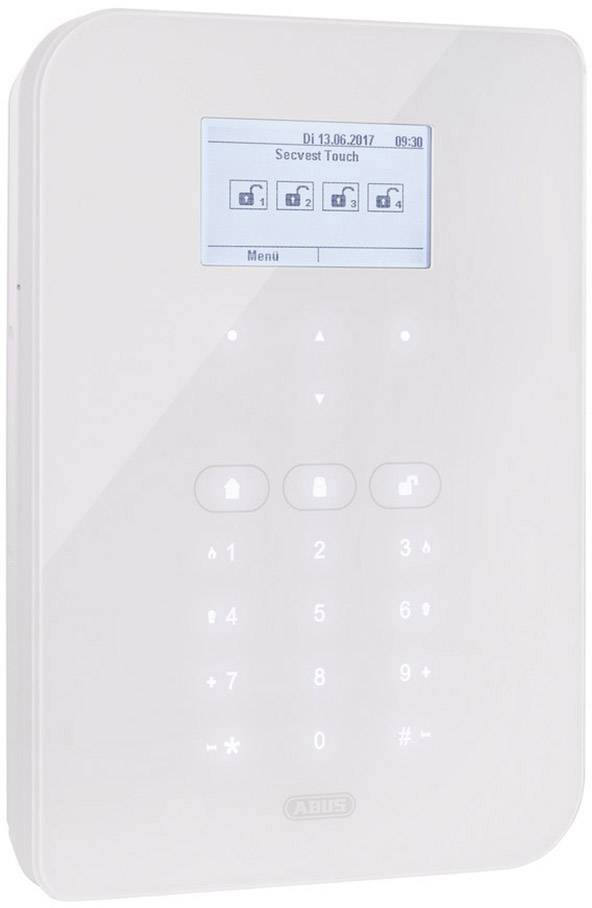 ABUS SECURITY-CENTER - ABUS Secvest Touch - Bedienfeld - kabellos - 868.6625 MHz FUAA50500 System alarmowy bezprzewodowy - obrazek 1