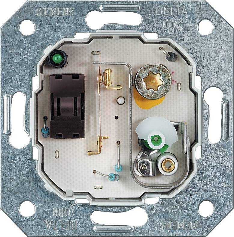 Siemens Osprzęt elektroinstalacyjny Regulator temperatury Delta 5TC9202 1 szt. - obrazek 1