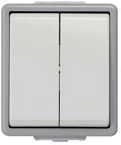 Siemens Osprzęt elektroinstalacyjny Przełącznik do żaluzji Delta szary 5TA4705 1 szt. - obrazek 1