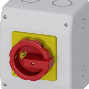 rozłącznik izolacyjny czerwony, żółty 6 styków 16 mm² 25 A 690 V/AC Siemens 3LD21653VB53 rozłącznik izolacyjny czerwony, żółty 6 styków 16 mm² 25 A 690 V/AC Siemens 3LD21653VB53