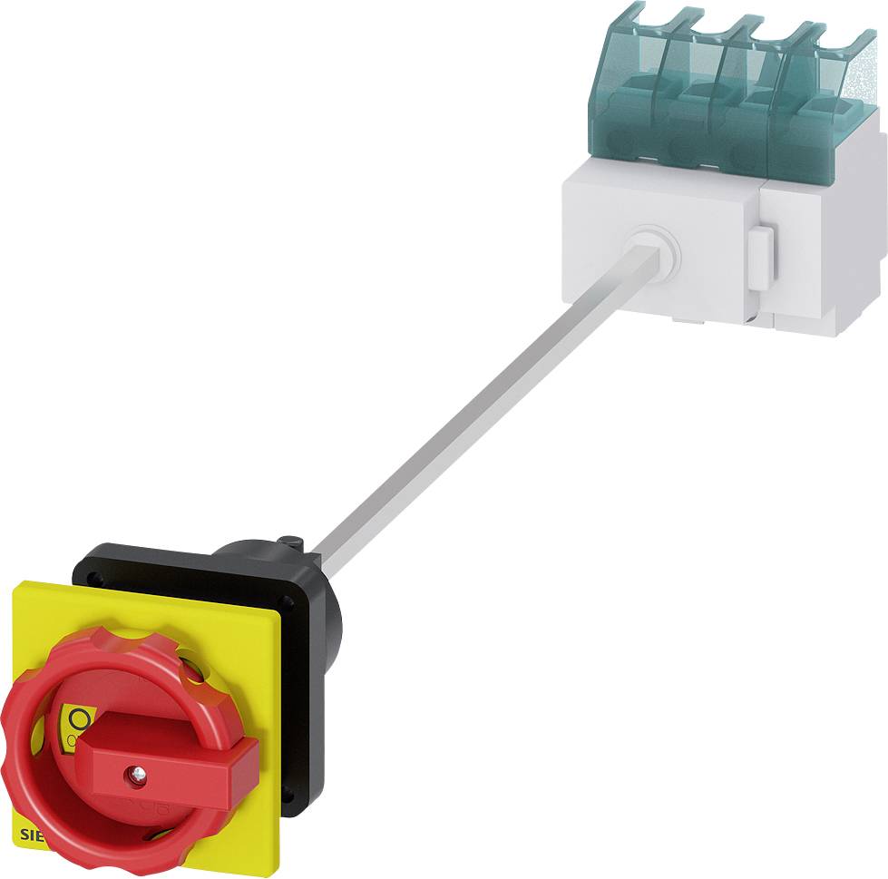 rozłącznik izolacyjny czerwony, żółty 4 styki 16 mm² 32 A 690 V/AC Siemens 3LD22441TL53 - obrazek 1