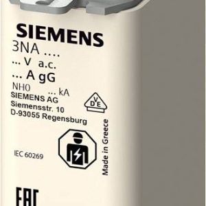 Siemens 3NA3032 Bezpiecznik użytkowy Rozmiar bezpiecznika = 0 125 A 500 V 1 szt. Siemens 3NA3032 Bezpiecznik użytkowy Rozmiar bezpiecznika = 0 125 A 500 V 1 szt.