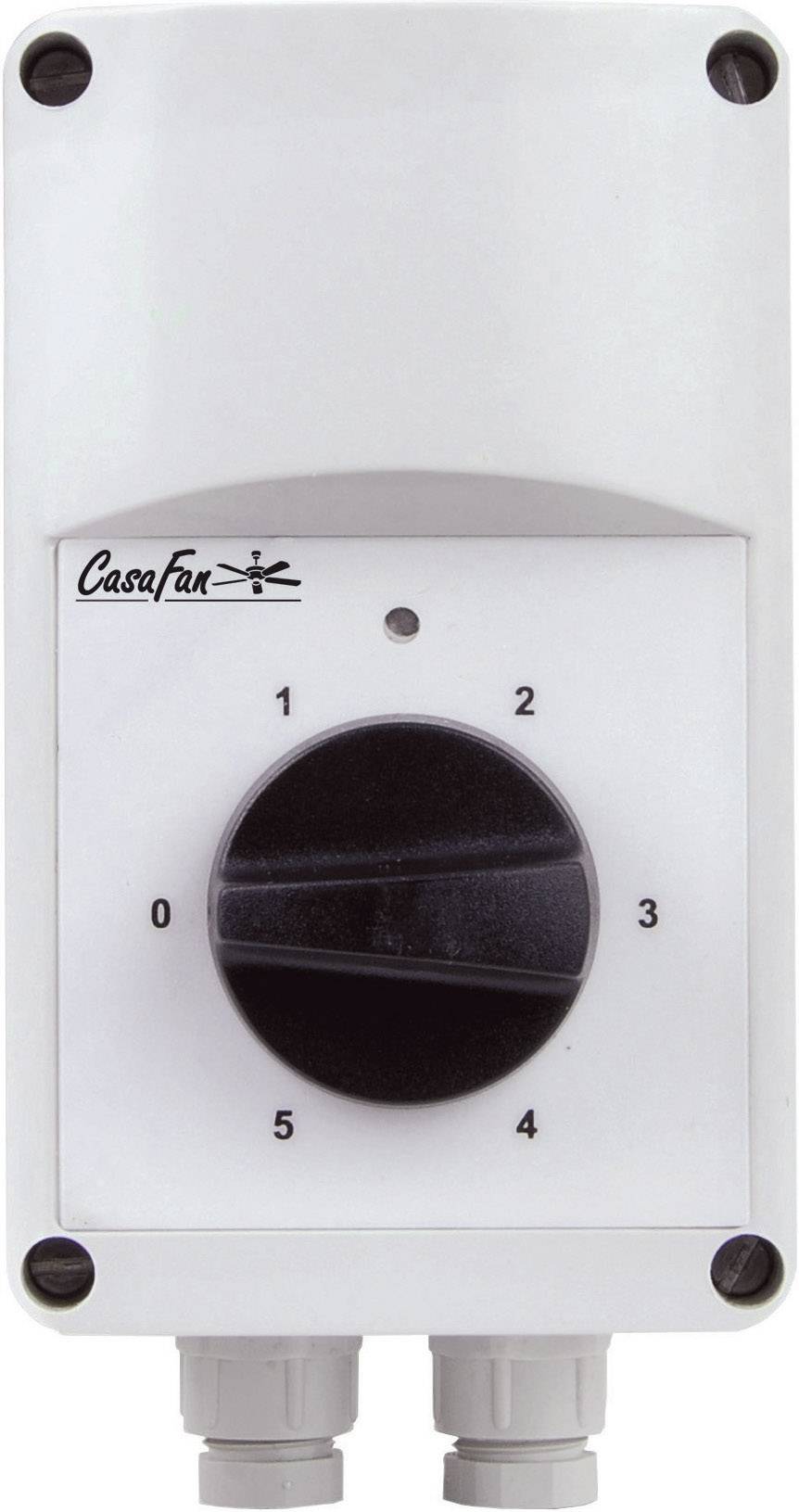CasaFan 892022 Regulator prędkości szary błyszczący - obrazek 1