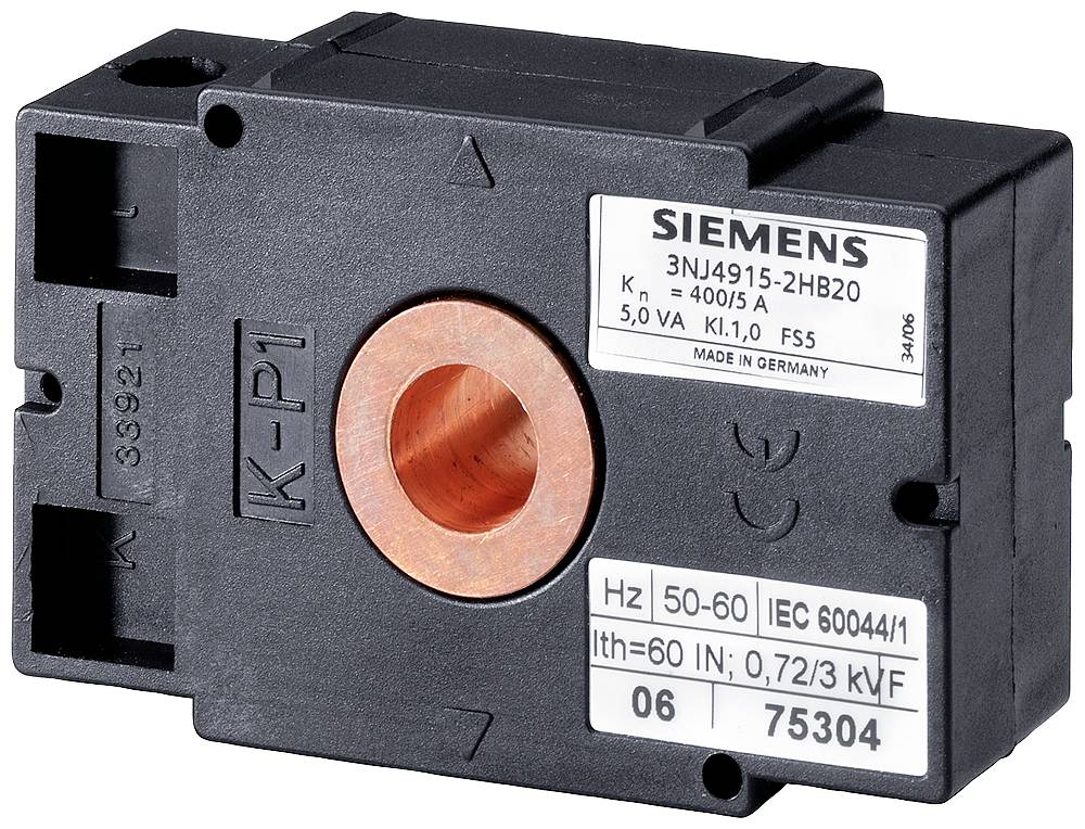 Siemens 3NJ49152JB10 Przekładnik prądowy 500 A 1 szt. - obrazek 1