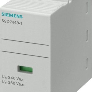 Siemens 5SD74481 Złącze wtykowe typu 1 LN, klasa wymagań B, UC 350V, 1-biegunowe do ograniczników kombinowanych Zestaw w Siemens 5SD74481 Złącze wtykowe typu 1 LN, klasa wymagań B, UC 350V, 1-biegunowe do ograniczników kombinowanych Zestaw w