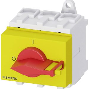 rozłącznik izolacyjny czerwony, żółty 3 styki 35 mm² 63 A 690 V/AC Siemens 3LD25300TK13 rozłącznik izolacyjny czerwony, żółty 3 styki 35 mm² 63 A 690 V/AC Siemens 3LD25300TK13