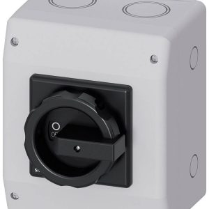 rozłącznik izolacyjny czarny 3 styki 35 mm² 63 A 1 NO, 1 NC 690 V/AC Siemens 3LD25651GP51 rozłącznik izolacyjny czarny 3 styki 35 mm² 63 A 1 NO, 1 NC 690 V/AC Siemens 3LD25651GP51