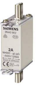 Siemens 3NA38368 Bezpiecznik użytkowy Rozmiar bezpiecznika = 0 160 A 400 V 1 szt. - obrazek 1