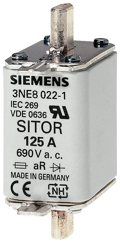 Siemens 3NE80031 Bezpiecznik użytkowy Rozmiar bezpiecznika = 0 35 A 690 V 1 szt. - obrazek 1