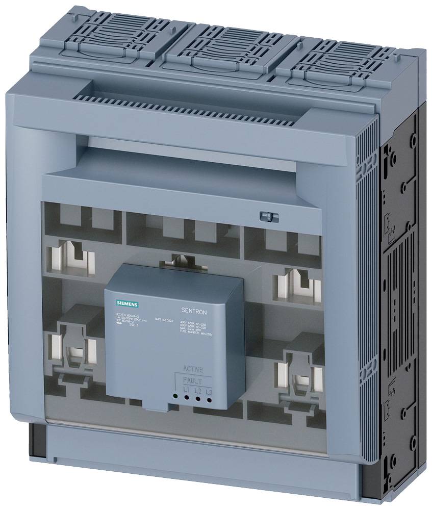 Siemens 3NP11631DA22 Rozłącznik bezpiecznikowy 3 styki 630 A 690 V/AC 1 szt. - obrazek 1