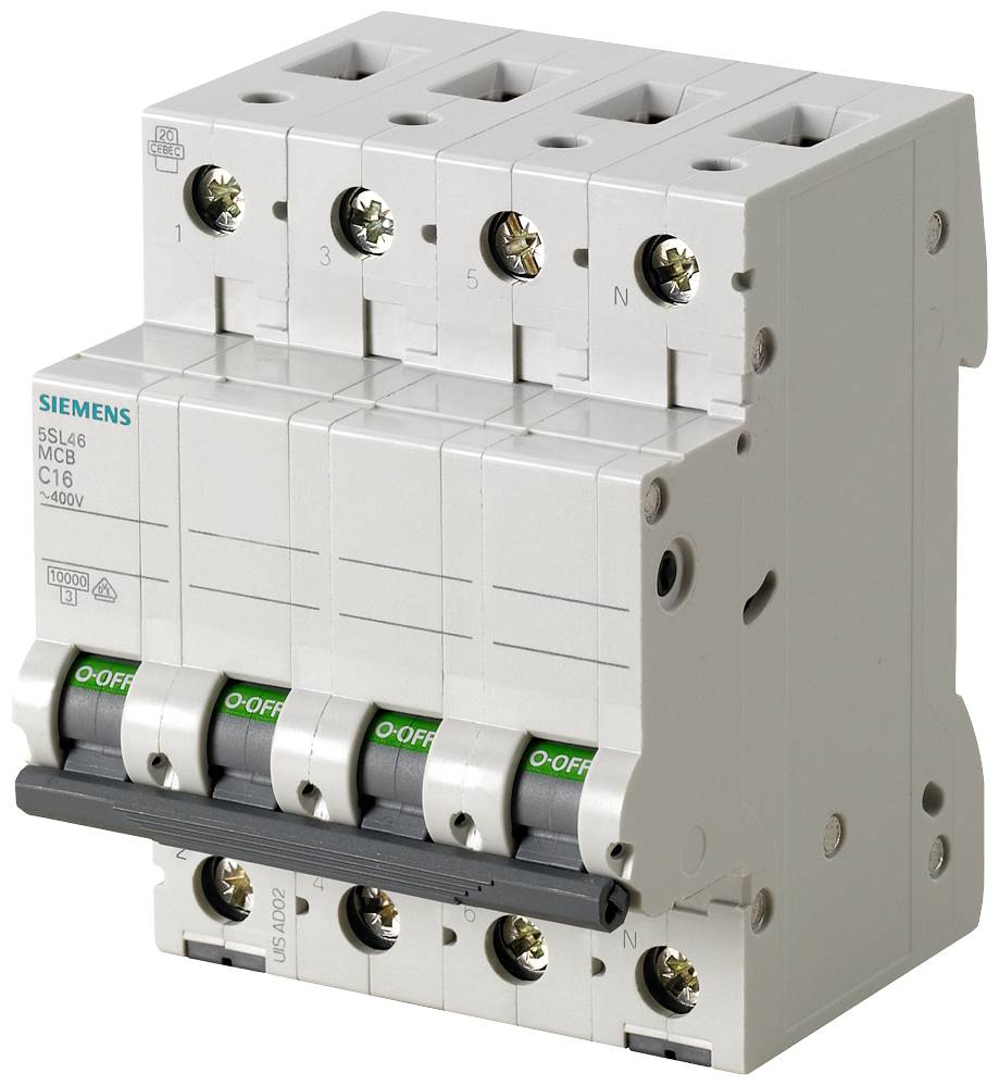 Wyłącznik automatyczny Siemens 5SL4613-8 5SL46138, 400 V, 13 A - obrazek 1