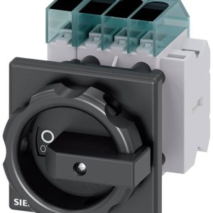 rozłącznik izolacyjny czarny 4 styki 16 mm² 63 A 1 NO, 1 NC 690 V/AC Siemens 3LD34541TL51 rozłącznik izolacyjny czarny 4 styki 16 mm² 63 A 1 NO, 1 NC 690 V/AC Siemens 3LD34541TL51