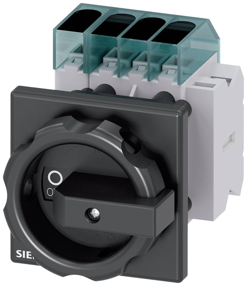 rozłącznik izolacyjny czarny 4 styki 16 mm² 63 A 1 NO, 1 NC 690 V/AC Siemens 3LD34541TL51 - obrazek 1