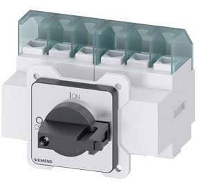 rozłącznik izolacyjny czarny 6 styków 16 mm² 25 A 690 V/AC Siemens 3LD21223VK11 - obrazek 1