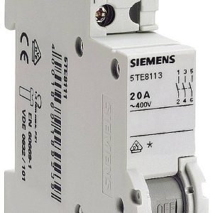 Wyłącznik szary 32 A 3 NO Siemens 5TE8213 Wyłącznik szary 32 A 3 NO Siemens 5TE8213