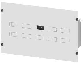 Siemens 8GK67356KK33 Zestaw wyłączników automatycznych uniwersalnych ALPHA 630 5x 3VA10-11/100A/160A 3+4-biegunowy Zesta - obrazek 1