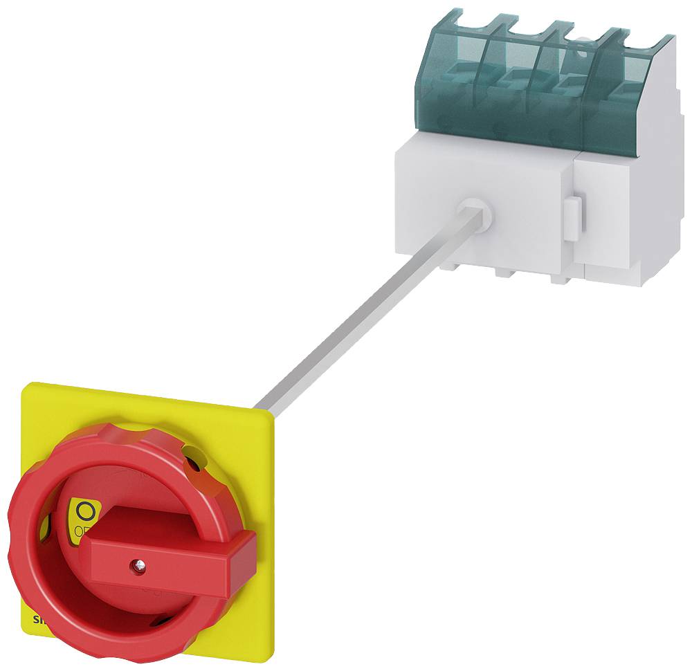 rozłącznik izolacyjny czerwony, żółty 4 styki 35 mm² 63 A 690 V/AC Siemens 3LD25141TL53 - obrazek 1