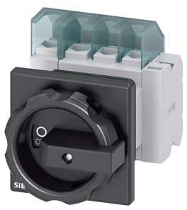 rozłącznik izolacyjny czarny 4 styki 16 mm² 25 A 1 NO, 1 NC 690 V/AC Siemens 3LD21542EP51 - obrazek 1