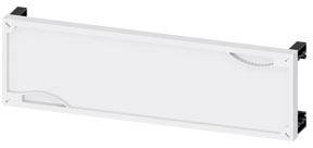 Siemens 8GK45011KK21 ALPHA 160, RAL7035 Stutzer Leerfeldabdeckungs-Einbausatz DIN, z H=150 B=500 Pokrycie pustego pola t - obrazek 1