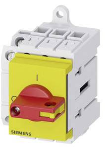 rozłącznik izolacyjny czerwony, żółty 3 styki 16 mm² 16 A 1 NO, 1 NC 690 V/AC Siemens 3LD30301TK13 - obrazek 1