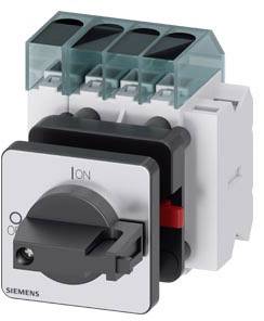 rozłącznik izolacyjny czarny 4 styki 16 mm² 16 A 1 NO, 1 NC 690 V/AC Siemens 3LD30501TL11 - obrazek 1