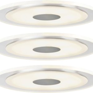 Oświetlenie wewnętrzne LED Paulmann Whirl 92543, 6 W, Pobór mocy: 18 VA, 450 lm, 3000 K, 230 V/50 Hz, aluminiowy Oświetlenie wewnętrzne LED Paulmann Whirl 92543, 6 W, Pobór mocy: 18 VA, 450 lm, 3000 K, 230 V/50 Hz, aluminiowy
