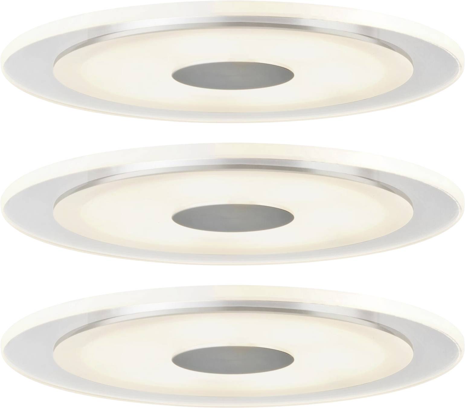 Oświetlenie wewnętrzne LED Paulmann Whirl 92543, 6 W, Pobór mocy: 18 VA, 450 lm, 3000 K, 230 V/50 Hz, aluminiowy - obrazek 1