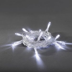 Lampki choinkowe LED Konst Smide 1408-203, Białe, 20 diod,335 cm Lampki choinkowe LED Konst Smide 1408-203, Białe, 20 diod,335 cm